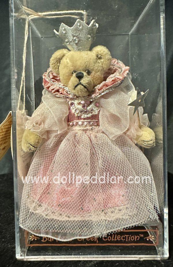 Wizard of Oz Good Witch Bear by Janet Wilson 3.5" Presented in a Plexiglass Display Case - Image 2