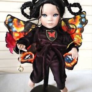 Flitter Keeper of the Butterflies 11″  by Linda Steele Never Removed from Box