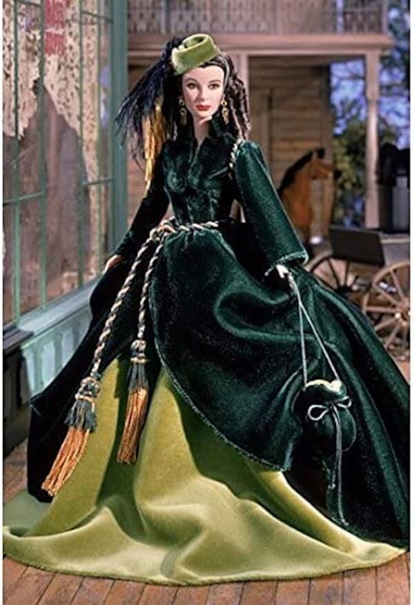 12045 Barbie as Scarlett O'Hara (Drapery Dress)Timeless Treasures Hollywood Legends Collection - Image 2