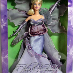 50319 Flowers in Fashion The Orchid Barbie NRFB in shipper