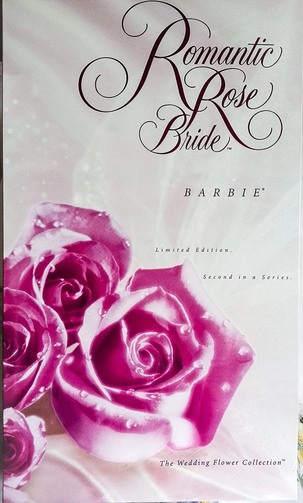14541 Romantic Rose Bride Barbie (Porcelain) NRFB in Shipper - Image 3