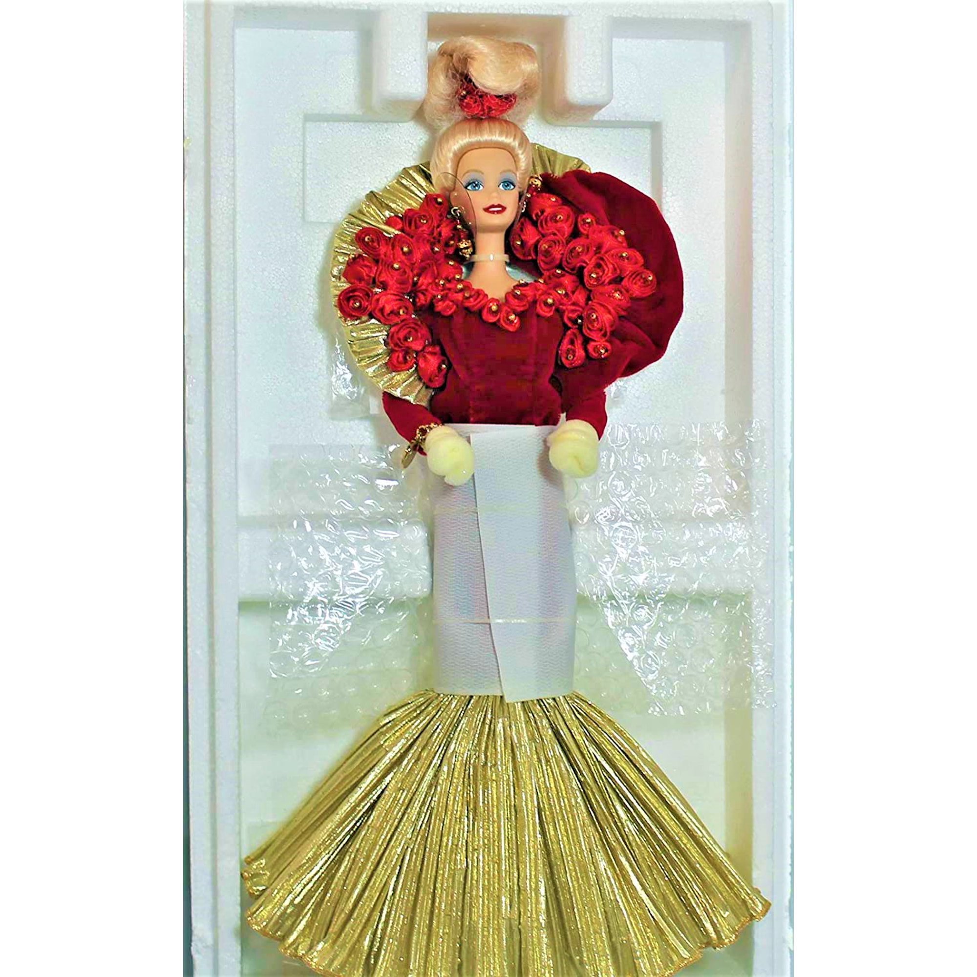 Barbie 50th Anniversary of Mattel Golden Anniversary Porcelain Barbie ...