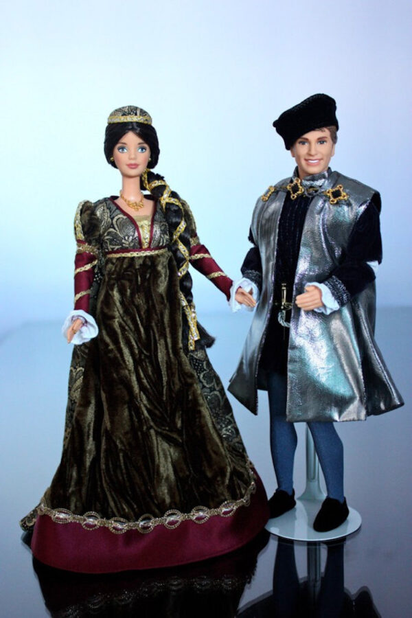 19364 Barbie and Ken as Romeo & Juliet Together Forever  Never Removed from Box - Image 2