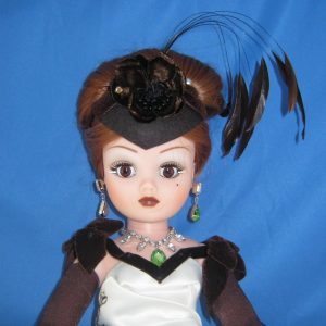 Cafe Rose and Ivory Cocktail Dress Cissy 21″ Mint and Complete