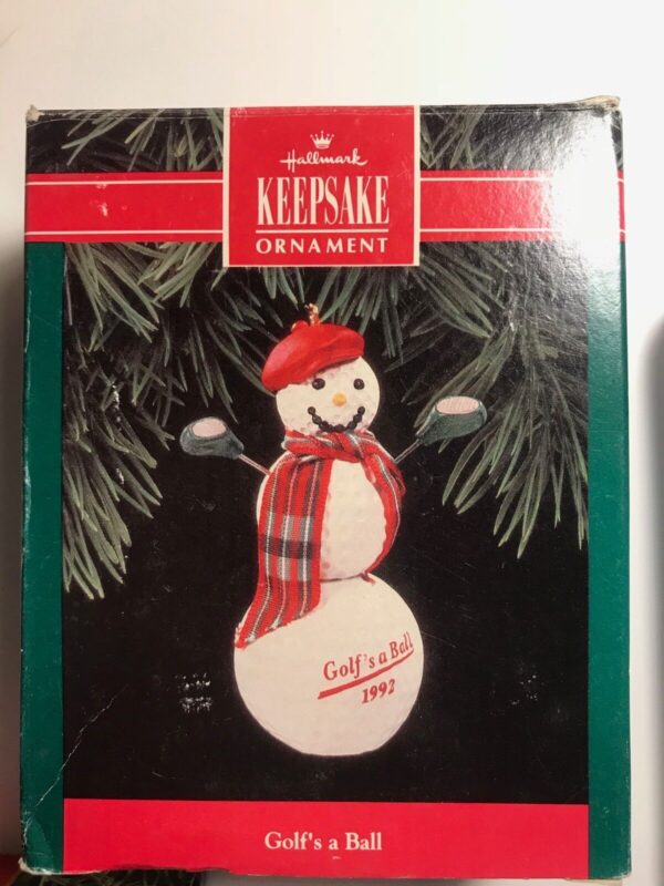 Hallmark Ornament Golf's A Ball 1992