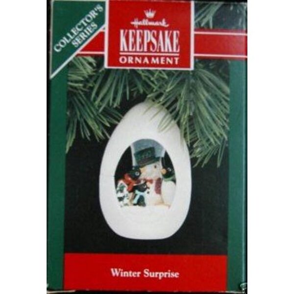Hallmark Ornament Winter Surprise 1992