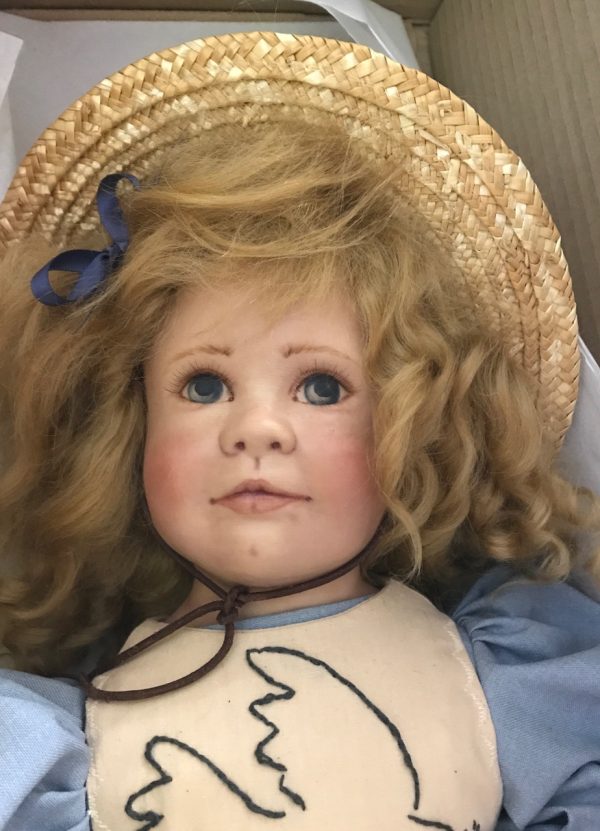 "Lucile World Peace" Fund Raiser for 9/11 created by Linda Murray One of A Kind doll - Image 4