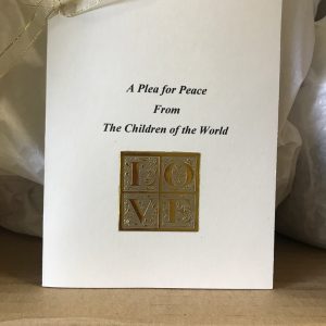 “Lucile World Peace” Fund Raiser for 9/11 created by Linda Murray One of A Kind doll