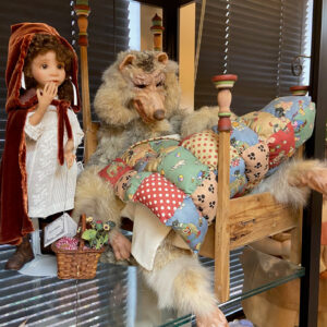 Swayze and Goldstein (Red Riding Hood) by Anne Robin Luckett OOAK