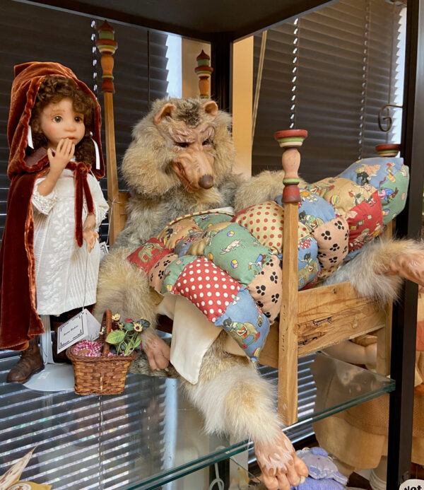 Swayze and Goldstein (Red Riding Hood) by Anne Robin Luckett OOAK - Image 2