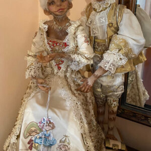 Crystal and Baylor by Anne Robin Luckett OOAK