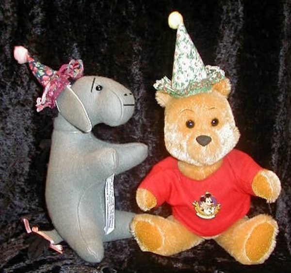 NRFB Happy Birthday Pooh WDW Exclusive Michaud Bears  #5/100