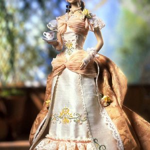 25507 Victorian Tea Collection #2.  Orange Pekoe Barbie (Porcelain). NRFB
