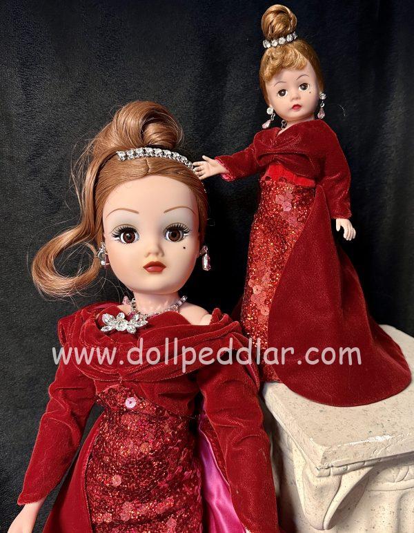 Red Sequin Gown Cissy 21". MIB one of first Cissy  're-introduction collection' - Image 3