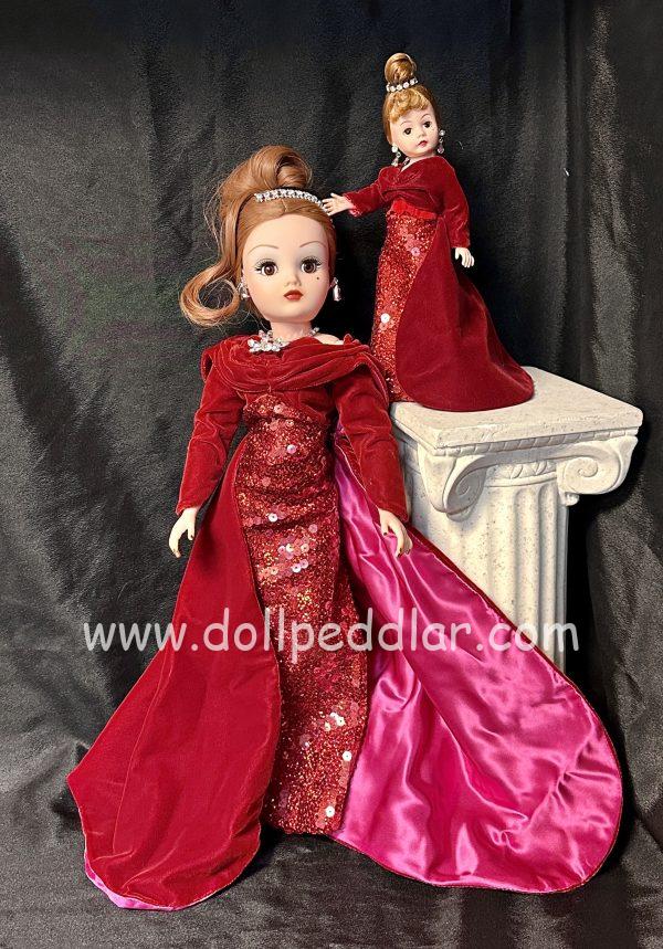 Red Sequin Gown Cissy 21". MIB one of first Cissy  're-introduction collection' - Image 4