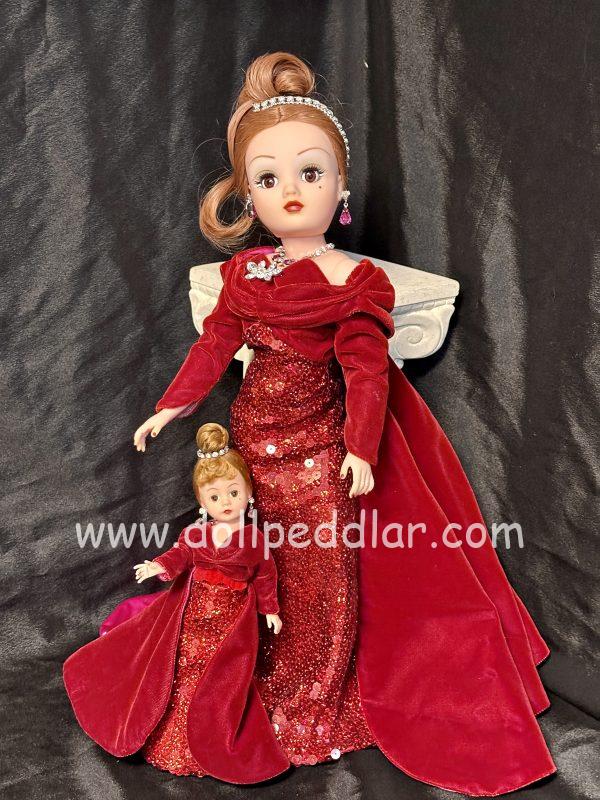 Red Sequin Gown Cissy 21". MIB one of first Cissy  're-introduction collection' - Image 2