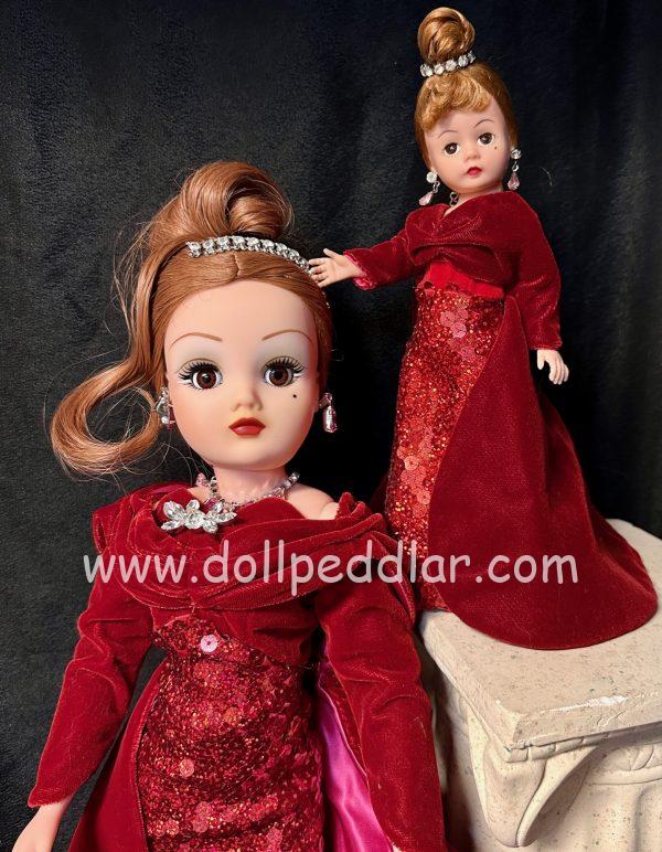 Red Sequin Gown Cissy 21". MIB one of first Cissy  're-introduction collection' - Image 5