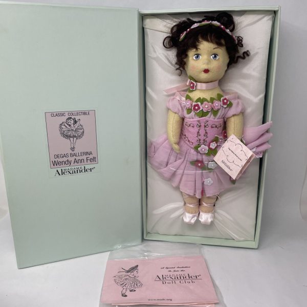 Degas Ballerina Wendy Ann Felt 12" #42015 - Award of Excellence Nominee LE400. NRFB - Image 2