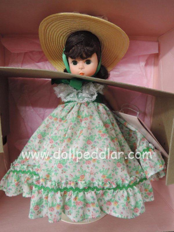 #426 Vintage Gone with the Wind Scarlett Picnic Dress with Rare Rose Print, Mint in Box - Image 2