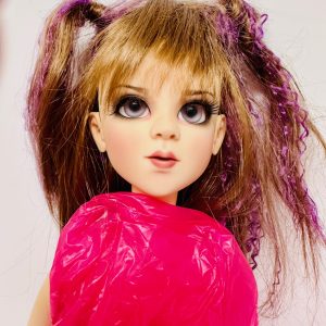 J-Rock Wig (Brown/Purple) Size 5-6