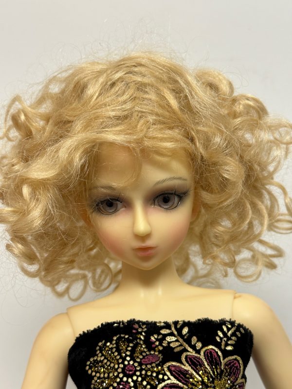 Bridgette Mohair Wig (Apricot Blonde) Size 7-8