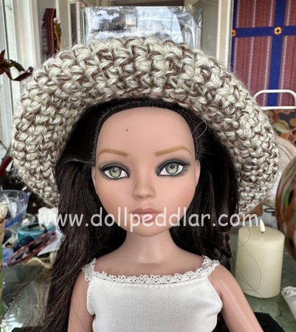 Marble Crochet Hat (Modeled on 7-8" Head) - Image 3