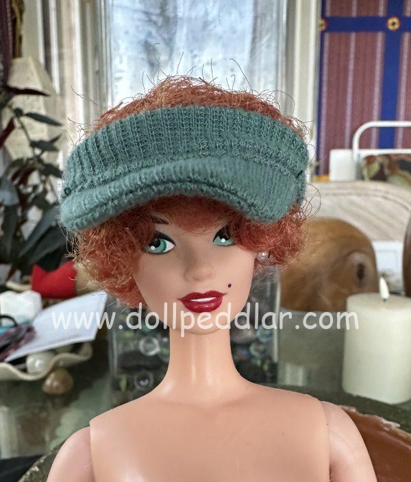Olive Green Visor (Modeled on 4" Head) - Image 2
