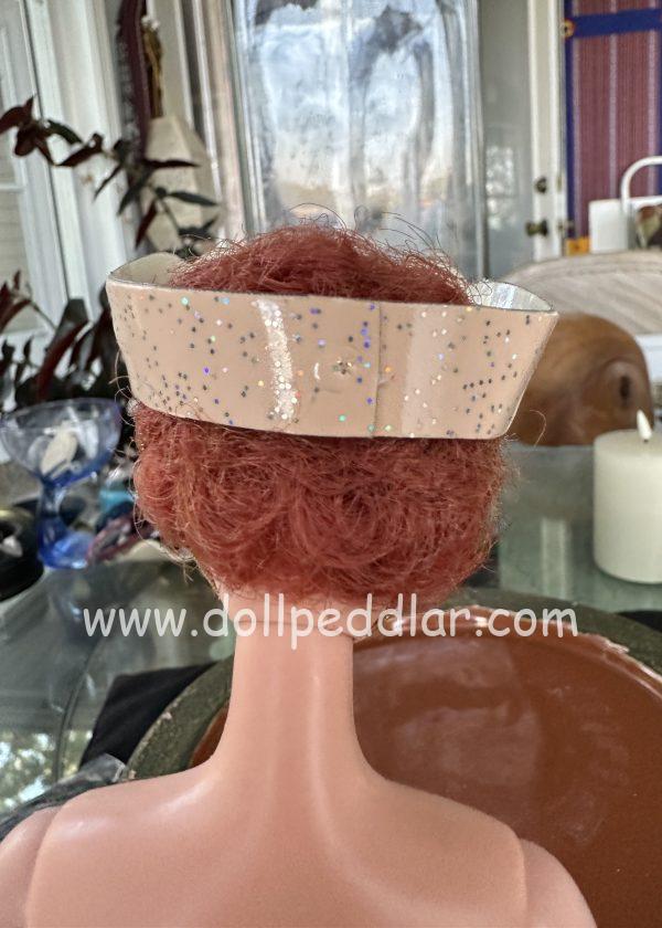 Celebration Birthday Crown with Elastic Chin-Strap (Modeled on 4" Head) - Image 4
