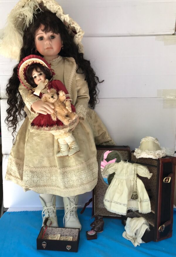 Annette Herrmann 28" OOAK   'Jacqueline Multi-piece Set '  Reminiscent of antique European Classics - Image 4
