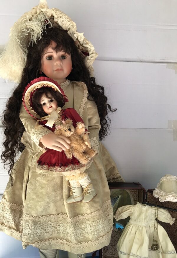Annette Herrmann 28" OOAK   'Jacqueline Multi-piece Set '  Reminiscent of antique European Classics - Image 9