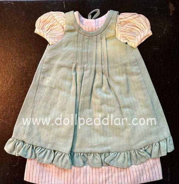Kate Greenway Dress & Pinafore 36cm (14") Kish, Toni, Ruby Red - Image 2