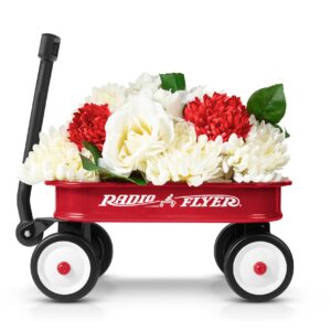 Radio Flyer Little Red Wagon 12.5″  x  7.5 ” x 2″. New.  Toy for dolls, bears, accessories.