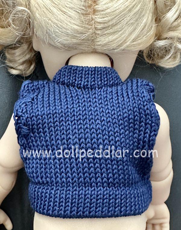 Kathe Kruse: Navy Sweater Vest 13.5" - Image 2