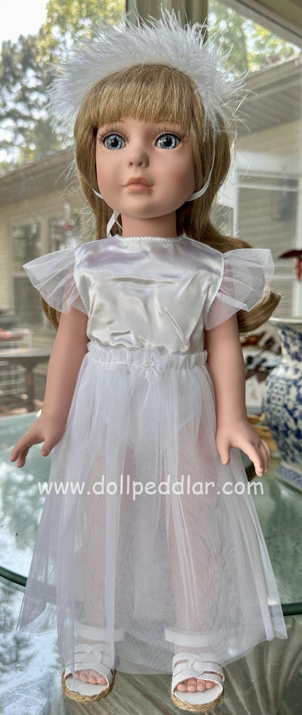 Kathe Kruse: White Ballerina Outfit 18-19" (45-48cm) - Image 4