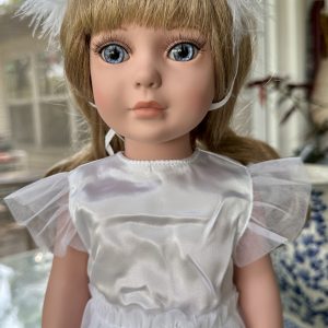 Kathe Kruse: White Ballerina Outfit 18-19″ (45-48cm)