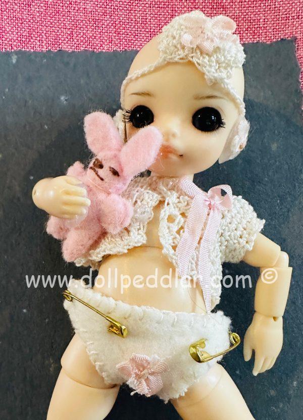 Dika Doll Tiny Aron 5" Tiny BJD - Image 2