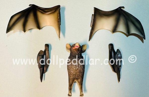 Resin Vampire Bat 3.5" with 2 Sets of Wings Hand Painted - Image 8