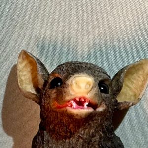 Resin Vampire Bat 3.5″ with 2 Sets of Wings Hand Painted