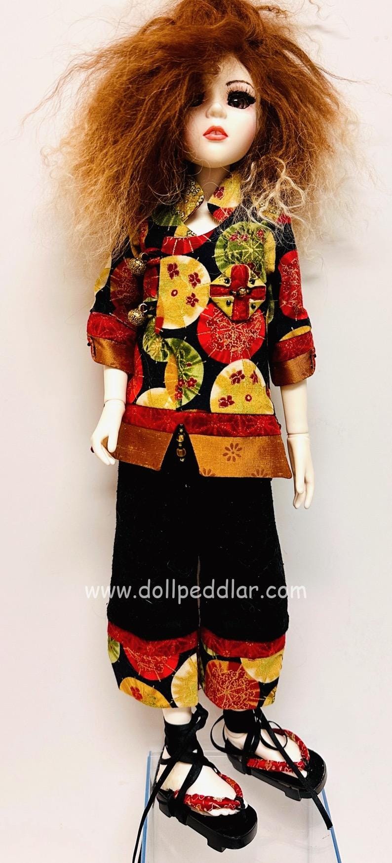 Goodreau BJD Doll in Traveling the Silk Road OOAK Full Set 16" - Image 4