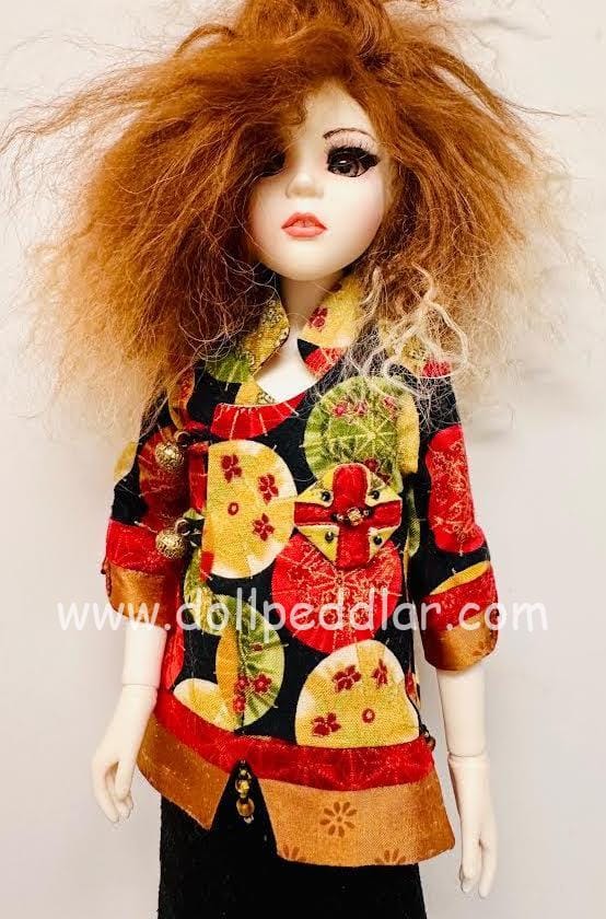 Goodreau BJD Doll in Traveling the Silk Road OOAK Full Set 16" - Image 5