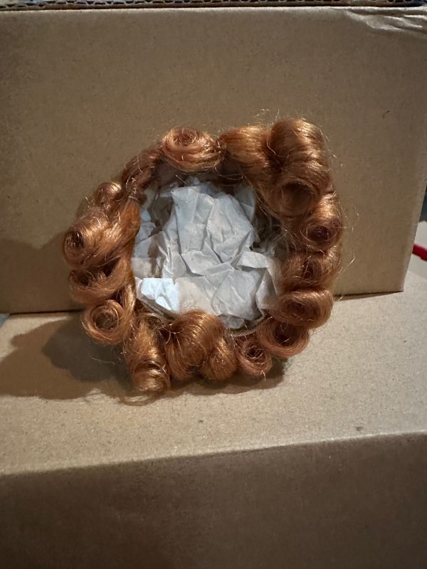 ED0005MH3 Bleuette Wig Mohair & Human Hair, Auburn size 6-7 - Image 2