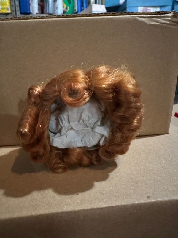 ED0005MH3 Bleuette Wig Mohair & Human Hair, Auburn size 6-7
