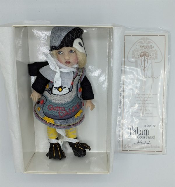 Vintage Helen Kish Gotta Dance Tatum 8" Hand painted by Helen - Image 2