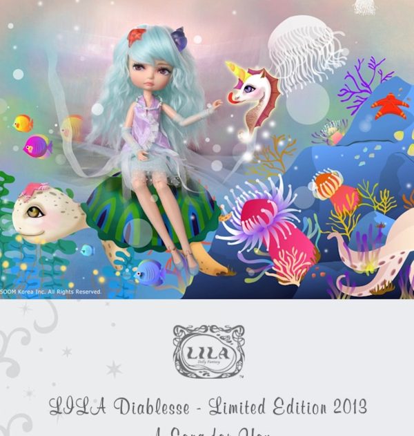 Lila Diablesse by Soom Lazy Butterfly 13" (34cm) - Image 2