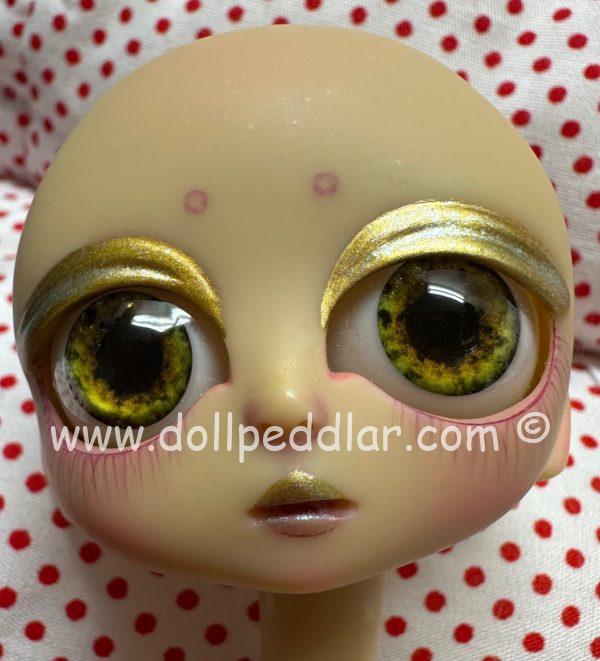 Circus Kane OOAK Sonya Baby Lemur painted by Nefer Cocoa Latte Resin 18cm/7" - Image 2