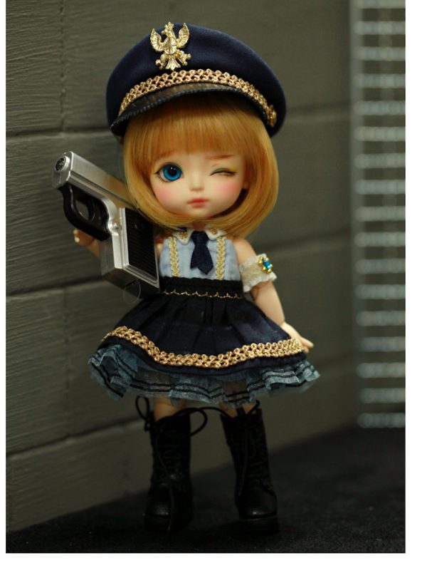 Lati Yellow Prison Break Jailer ver  Happy Wink Normal Skin  Full Set 16cm, 6" + Free Head - Image 2