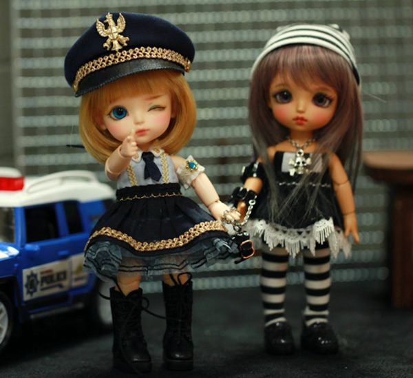 Lati Yellow Prison Break Jailer ver  Happy Wink Normal Skin  Full Set 16cm, 6" + Free Head - Image 3