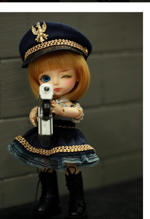 Lati Yellow Prison Break Jailer ver  Happy Wink Normal Skin  Full Set 16cm, 6" + Free Head
