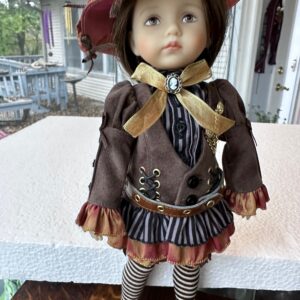 Boneka Monday’s Child  Andy 10″ dressed in DollHeart “Happy” Outfit Mint