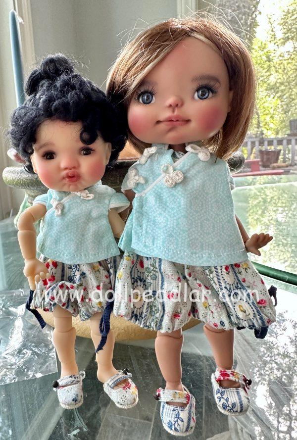 HC0049A Sleepwear Twin Outfit 8" Chibbi, Ten Ping - Image 2